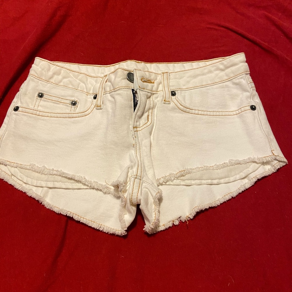 White shorts